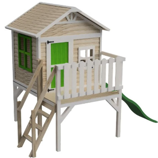 casita infantil de madera tratada para exterior