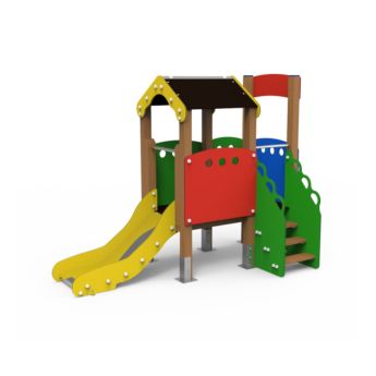 CASA ELEVADA PARA PARQUES INFANTILES, HOMOLOGADO Y FUERTE PARA USO PÚBLICO.