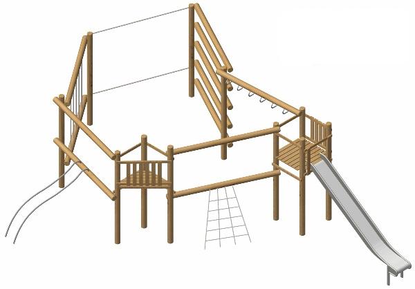 parques infantiles madera