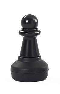 Branco e preto no xadrez Peão, xadrez, jogo, pino png