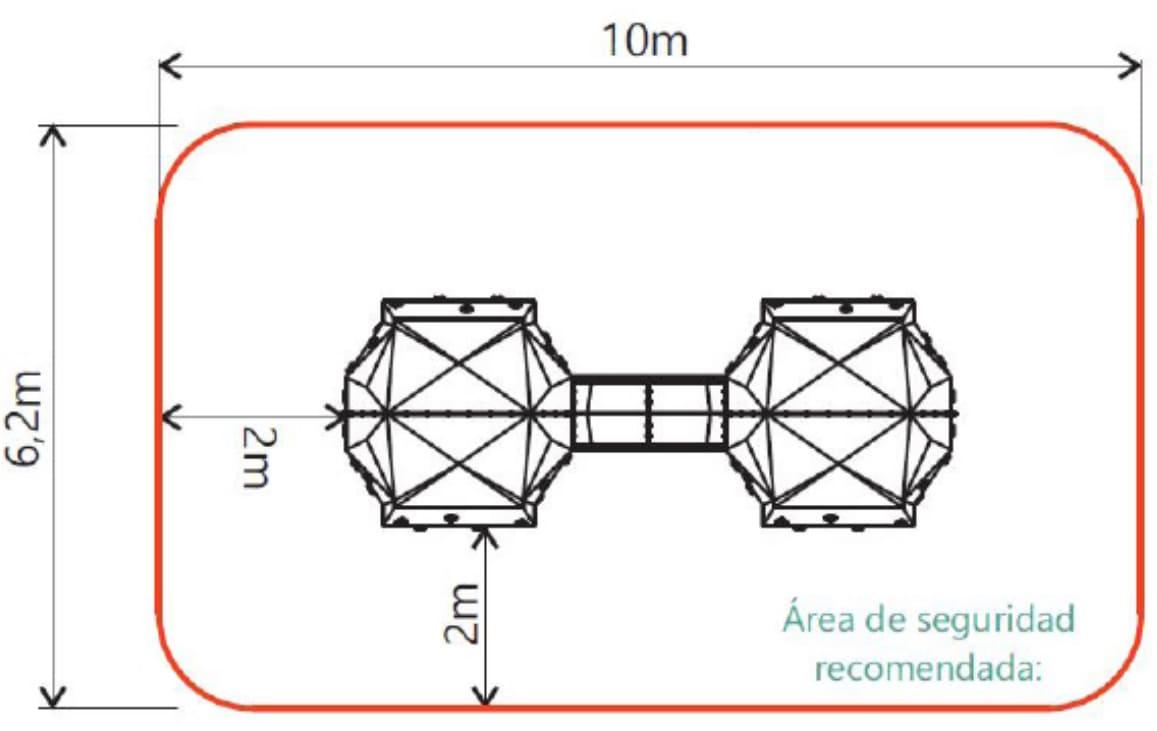 Rocódromo exterior BERING puente